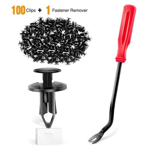 Nilight 100 Pcs Hole 8mm Car Push Retainer Clips Kits For GM 21030249 Ford N807389S