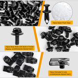 Nilight GRC-70 35PCS Engine Under Cover Splash Shield Guard Body Bolts Bumper Fender Liner Push Retainer Fastener Rivet Clips, view 4