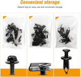 Nilight GRC-70 35PCS Engine Under Cover Splash Shield Guard Body Bolts Bumper Fender Liner Push Retainer Fastener Rivet Clips, view 5