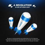 Nilight Led Light Bar Rocket-Shaped 30W Flood Led Work Lights (Blue), view 2