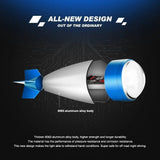 Nilight Led Light Bar Rocket-Shaped 30W Flood Led Work Lights (Blue), view 4