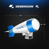 Nilight Led Light Bar Rocket-Shaped 30W Flood Led Work Lights (Blue), view 6
