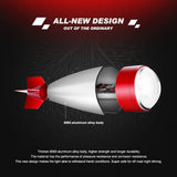Nilight Led Light Bar Rocket-Shaped 30W Flood Led Work Lights (Red), view 2