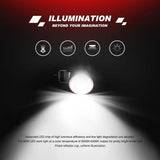 Nilight Led Light Bar Rocket-Shaped 30W Flood Led Work Lights (Red), view 4