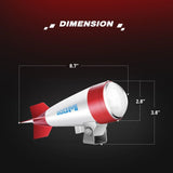 Nilight Led Light Bar Rocket-Shaped 30W Flood Led Work Lights (Red), view 5