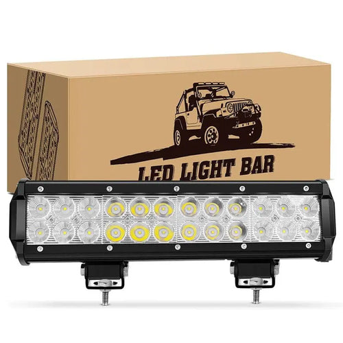 Nilight Led Light Bar 72W 12Inch LED Light Bar Spot Flood Combo 5040lm LED Fog Lights Pods Off Road Light Driving Working Light for Truck Golf Cart SUV ATV UTV Boat