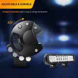 Nilight Led Light Bar 72W 12Inch LED Light Bar Spot Flood Combo 5040lm LED Fog Lights Pods Off Road Light Driving Working Light for Truck Golf Cart SUV ATV UTV Boat, view 5