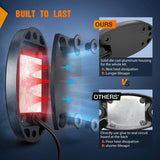Nilight Red LED Rock Lights (6 Pcs), view 4