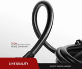 Nilight 14FT Cigarette Lighter Socket Extension Cord Cable 12V/24V (Black), view 4