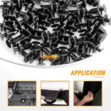 Nilight 100 Pcs Hole 8.6mm Car Push Retainer Clips Kits For GM Ford, view 6