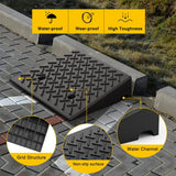 Nilight 5 Inch Rise Height Rubber Curb Ramps 7000lbs Load Capacity (Pair), view 5