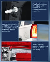 Nilight Taillight Assembly Compatible with 2015 2016 2017 2018 2019 2020 GMC Yukon and Yukon XL 2015-2018 submodel Denali SLE SLT LED Type Tail Lights Rear Lamp Replacement Driver and Passenger Side, view 5