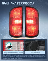 Nilight 2015 2016 2017 2018 2019 2020 2021 2022 Chevy Colorado Taillight Assembly Rear Lamp Replacement OE Style Driver Side and Passenger Side w/Bulbs, view 4