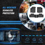Nilight TPE Floor Mats for Land Rover Range Rover Evoque 5 Door and Coupe 2011 2012 2013 2014 2015 2016 2017 2018 2019, All Weather Custom Fit Heavy Duty Floor Liners, view 5