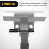 Nilight 3-1/4 Inch Span Trailer Hitch Lock Kit, view 3