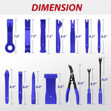 Nilight 88 Pcs Trim Removal Tool Kit Blue, view 2