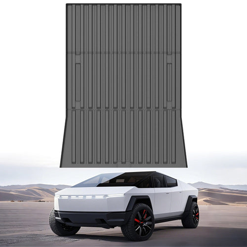 Nilight Truck Bed Mat for Tesla Sybertruck 2023 2024 2025 6FT, 3D Anti-Slip, Thick and Durable, All Weather Custom Fit TPE Trunk Bed Liner