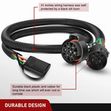 Nilight USCAR 7 Pin to 4 Pin Trailer Harness, view 4