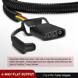 Nilight USCAR 7 Pin to 4 Pin Trailer Harness, view 6