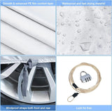 Nilight Car Cover UV Protection Length 186 to 193 inch, view 6