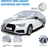 Nilight Car Cover UV Protection Length 191 to 201 inch, view 4