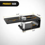 Nilight Non-Slip Clip Vehicle Roof Luggage Rack Lightbar Mounts, view 2