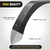 Nilight Off-Road Fender Flares Kit Compatible with 1997 1998 1999 2000 2001 2002 2003 2004 2005 2006 Wrangler TJ & LJ, view 3