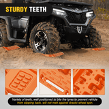 Nilight Off-Road Mini Short Recovery Traction Boards For 4WD 4X4 (2PCS Orange), view 4