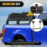 Nilight Off-Road Recovery Traction Boards For 4WD 4X4 with 2PCS Mounting kit Zipper Bag 2 leashes (Black), view 6