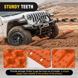 Nilight Off-Road Recovery Traction Boards For 4WD 4X4 with 2PCS Mounting kit Zipper Bag 2 leashes (Orange), view 5