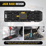 Nilight Off-Road Recovery Traction Boards For 4WD 4X4 with Jack Lift & Carry Bag (Black), view 4