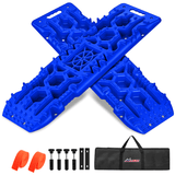 Nilight Off-Road Recovery Traction Boards For 4WD 4X4 with Jack Lift & Carry Bag (Blue), view 2