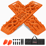 Nilight Off-Road Recovery Traction Boards For 4WD 4X4 with Jack Lift & Carry Bag (Orange), view 2