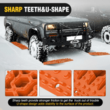 Nilight Off-Road Recovery Traction Boards For 4WD 4X4 with Jack Lift & Carry Bag (Orange), view 5