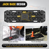 Nilight Off Road Traction Boards 4x4 Truck Jeep Recovery Tracks Mats Gear | Heavy Duty Tire Recovery Boards Mounting Kit With Round and Square Jack Lift Base for Truck Jeep SUV Mud Sand Dunes Snow, view 4