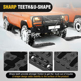 Nilight Off Road Traction Boards 4x4 Truck Jeep Recovery Tracks Mats Gear | Heavy Duty Tire Recovery Boards Mounting Kit With Round and Square Jack Lift Base for Truck Jeep SUV Mud Sand Dunes Snow, view 5