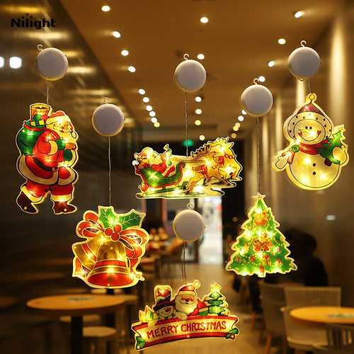 Nilight Outdoor lighted Christmas-themed ornaments