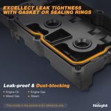 Nilight Pair Engine Valve Cover Set for Infiniti I35 2002 2003 2004, for Nissan Altima 2002 2003 2004 2005 2006, Maxima 2002-2006 2007 2008, Quest 2004-2009, Murano 2003 2004 2005 2006 2007, view 5
