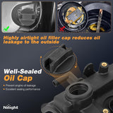 Nilight Pair Engine Valve Cover Set for Infiniti I35 2002 2003 2004, for Nissan Altima 2002 2003 2004 2005 2006, Maxima 2002-2006 2007 2008, Quest 2004-2009, Murano 2003 2004 2005 2006 2007, view 6