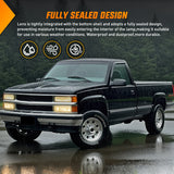 Nilight Parking Turn Signal Light Compatible with 1988 1989 1990 1991 1992 1993 1994 1995 1996 1997 1998 Chevy GMC C10 C/K 1988-1999 Silverado Suburban Sierra Blazer Tahoe Yukon Front Bumper Lights, view 4