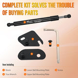 Nilight Pickup Tailgate Assist Shock Accessories for 15-24 Ford F150, Truck Tail Gate Lift Assist Tailgate Shock Damper fit for Ford F-150 2015 2016 2017 2018 2019 2020 2021 2022 2023 2024, view 4