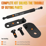 Nilight Pickup Tailgate Assist Shock Accessories for 19-24 Ford Ranger, Truck Tail Gate Lift Assist Tailgate Shock Damper fit for Ford Ranger 2019 2020 2021 2022 2023 2024, view 4