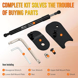 Nilight Pickup Tailgate Assist Shock Accessories for 22-25 Ford Maverick, Truck Tail Gate Lift Assist Tailgate Shock Damper fit for Maverick 2025 2024 2023 2022, view 4