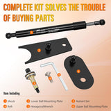 Nilight Pickup Tailgate Assist Shock for 07-19 Silverado & Sierra, Truck Tail Gate Lift Assist Tailgate Shock Damper for Chevy Silverado GMC Sierra 1500 & 2500 3500 HD 2007-2015 2016 2017 2018 2019, view 4