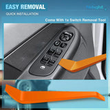Nilight 1997 1998 1999 2000 2001 Jeep Cherokee Front Left Driver Side Power Master Window Switch, view 4