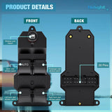 Nilight 2001-2005 Honda Civic Sedan 2002 2003 2004 2005 2006 Honda CR-V Sport Utility Front Left Power Master Window Switch, view 3