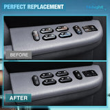 Nilight 2004 2005 2006 2007 2008 Ford F-150 2003 2004 2005 2006 Ford Expedition 2003 2004 2005 2006 2007 2008 Ford Crown Victoria and Mercury Grand Marquis 2004 2005 2006 2007 2008 Lincoln Mark LT Power Master Window Switch, view 5