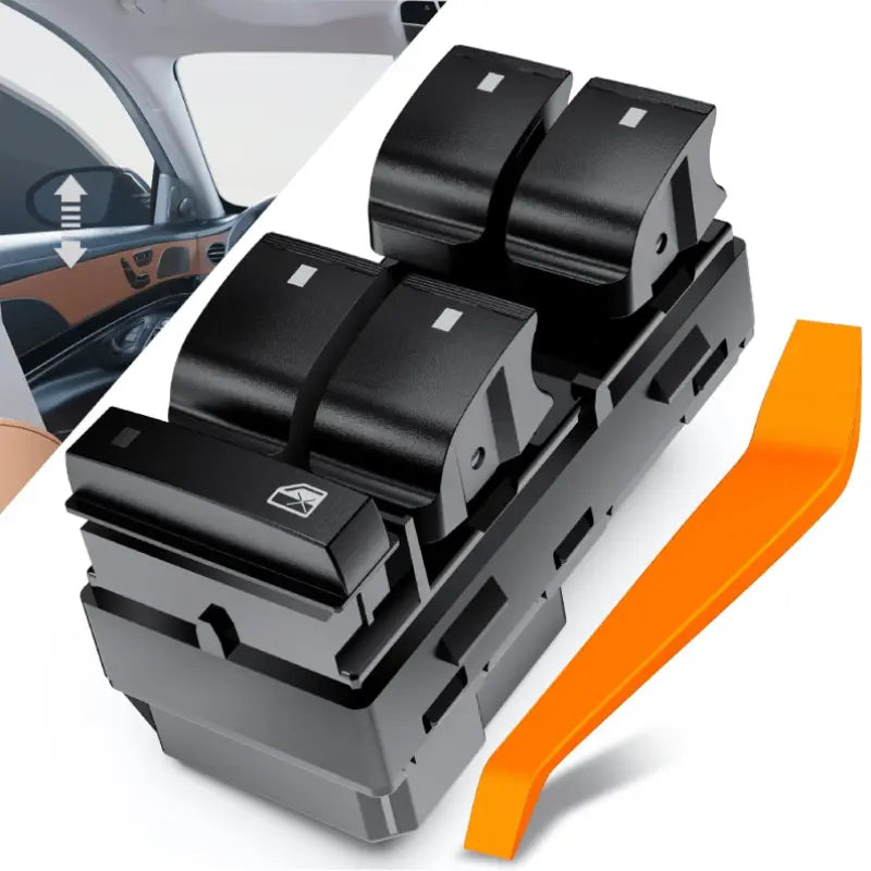 Nilight 2007 2008 2009 2010 2011 2012 2013 Chevy Silverado GMC Sierra Yukon 2009-2013 Buick Enclave 2009-2016 Traverse 2008-2011 HHR Power Master Window Switch