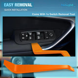 Nilight 2008 2009 2010 2011 2012 Jeep Liberty 2008 2009 2010 2011 2012 Dodge Nitro 2009 2010 Dodge Journey Front Left Driver Side Power Master Window Switch, view 5