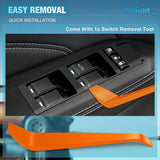 Nilight 2011 2012 2013 Chrysler 200 300 Sebring Dodge Avenger Caliber Charger Magnum Compass Patriot Mitsubishi Raider Ram Dakota Power Master Window Switch, view 4